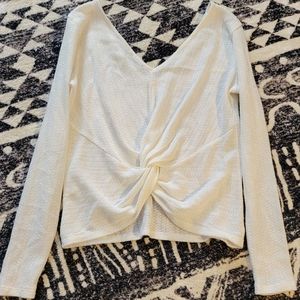 Dynamite knit long sleeve top